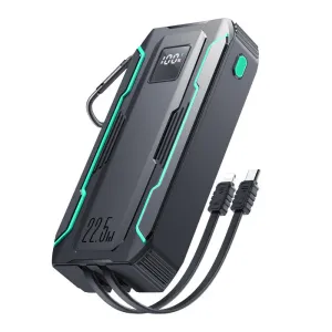 Special Deals Online Joyroom Jr-L018 22.5W Power Bank 20000Mah With Dual Cables Black