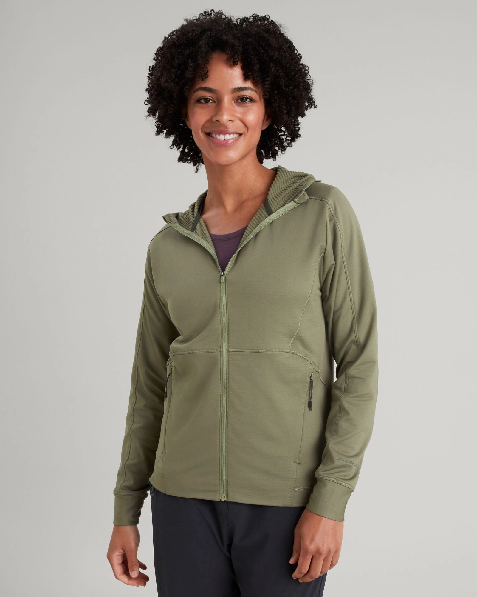 Well.Der.Ness Play Women'S Hooded Fleece Jacket - Beech Shop Save Big Big Savings Event