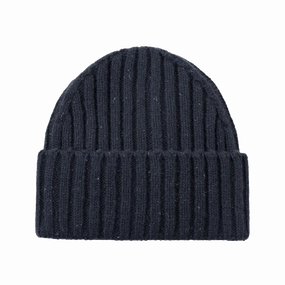 Today Only Special Online Exclusive Offer Wells Fleck Rib Beanie Dark Navy