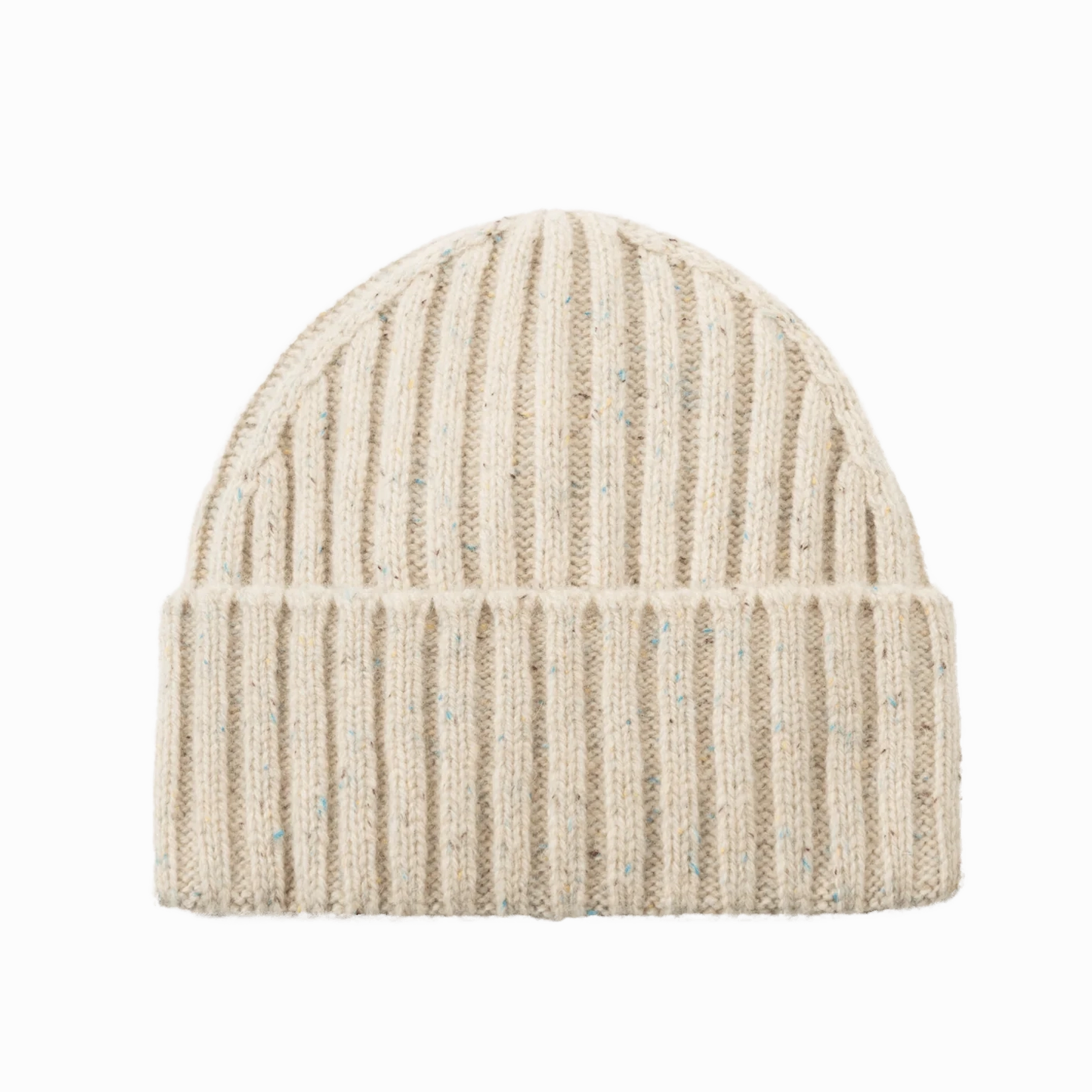 Instant Hot Deal Mega Hot Offer Wells Fleck Rib Beanie Light Sand