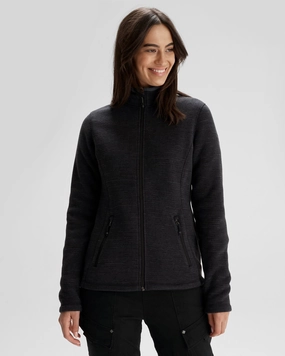Women'S Aikman Fleece Jacket - Black Marle Shop Smart Save