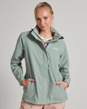 Special Steal Event Mega Sale Now Women'S Andulo 2-Layer Rain Jacket - Gum Tree