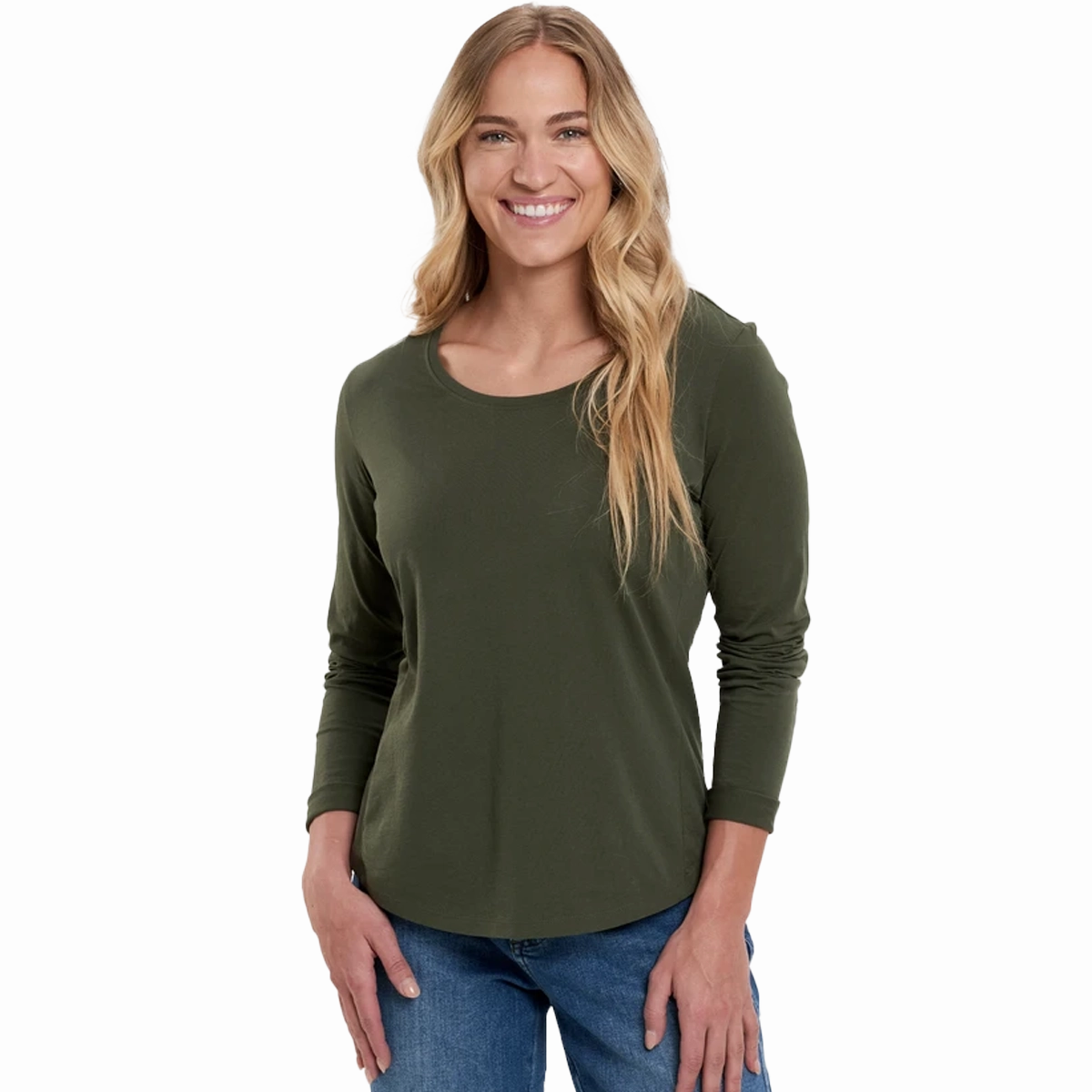 Women'S Arabella Scoop Long Sleeve Flash Deal Alert Shop Todays Picks