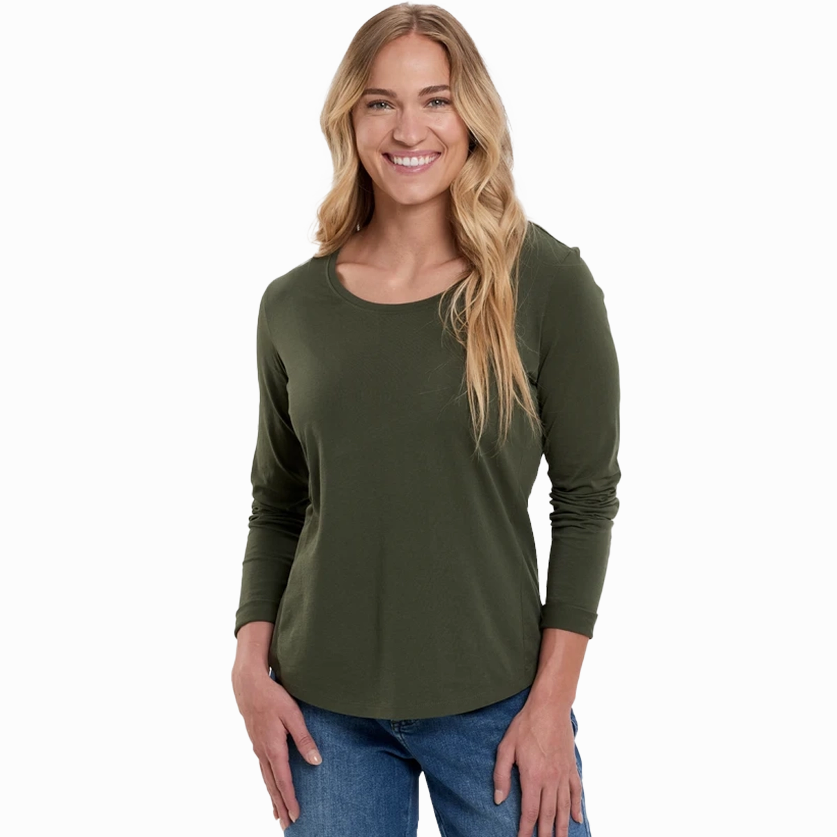 Women'S Arabella Scoop Long Sleeve Hot Pick Online