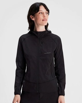 Best Price Online Hot Pick of the Day Women'S Aysen Hooded Fleece Jacket - Black Stingray