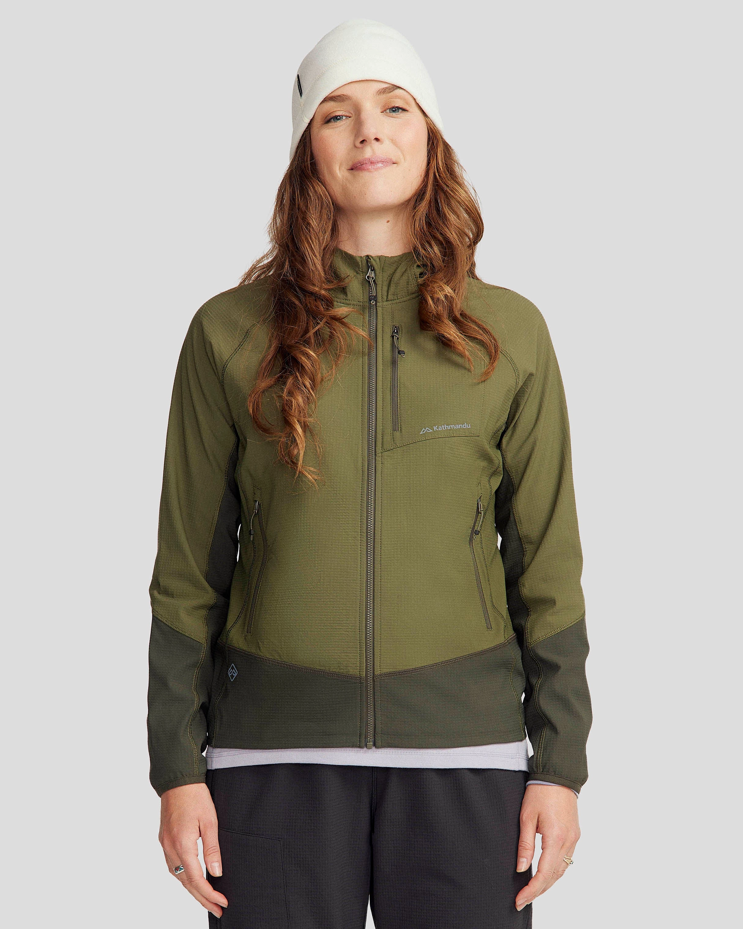 Women'S Aysen Hooded Fleece Jacket - Light Moss/Dark Moss Instant Hot Deal Hot Picks Today