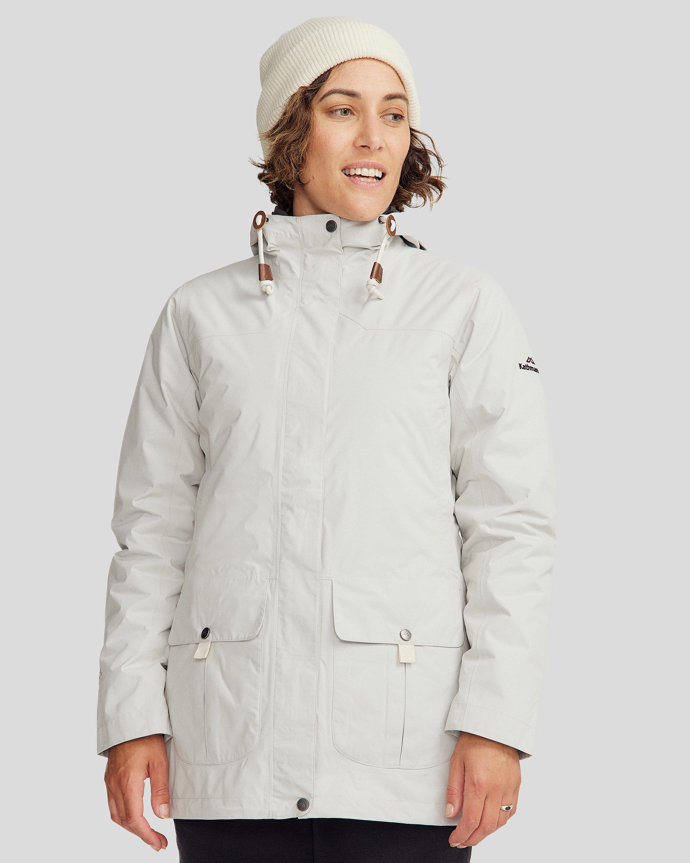 Sweet Deal Today Women'S Benmore 5-In-1  Jacket V2 - Shroom/Orbit