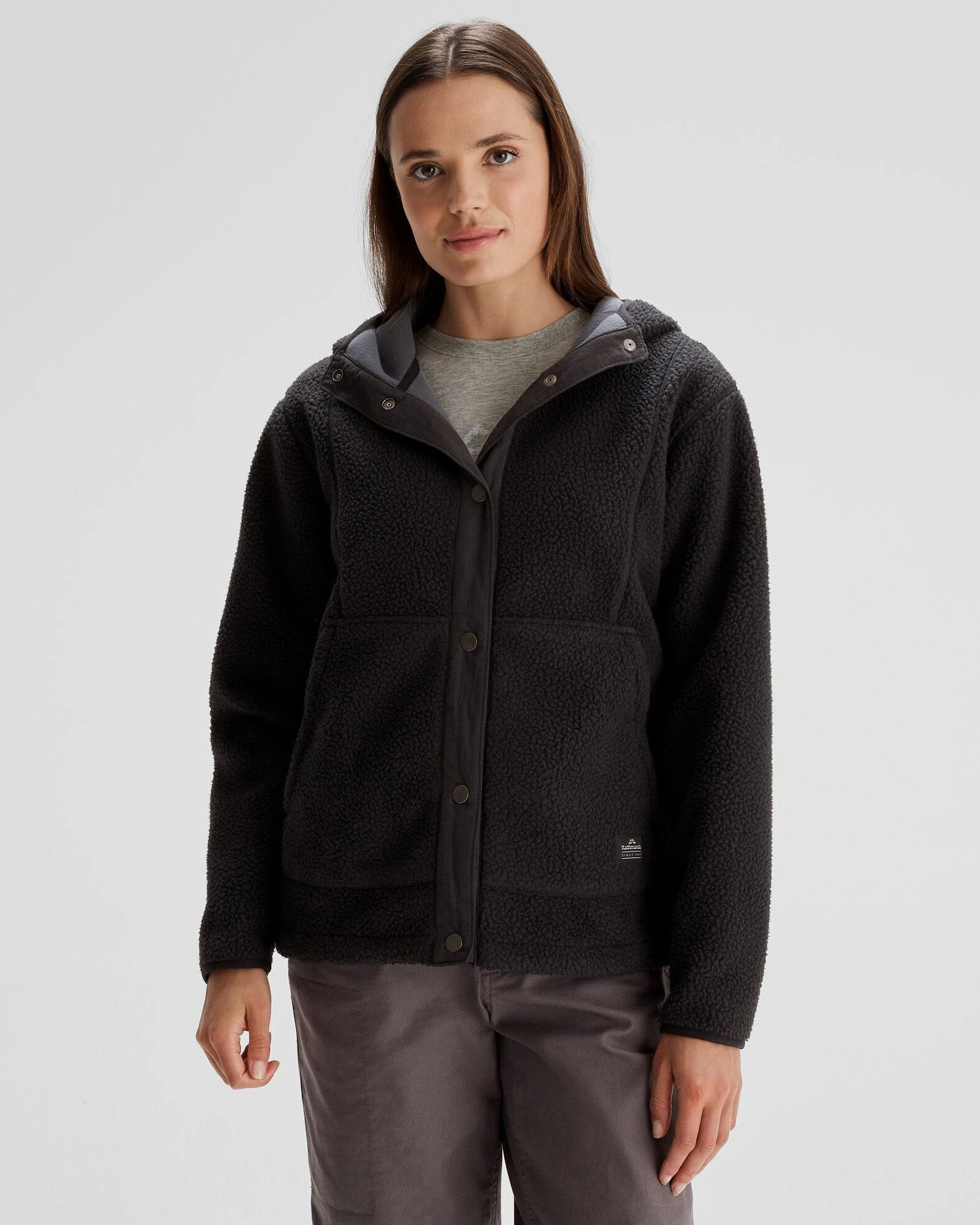Big Clearance Event Shop Today Save Women'S Co-Z High Pile Hooded Jacket  - Black