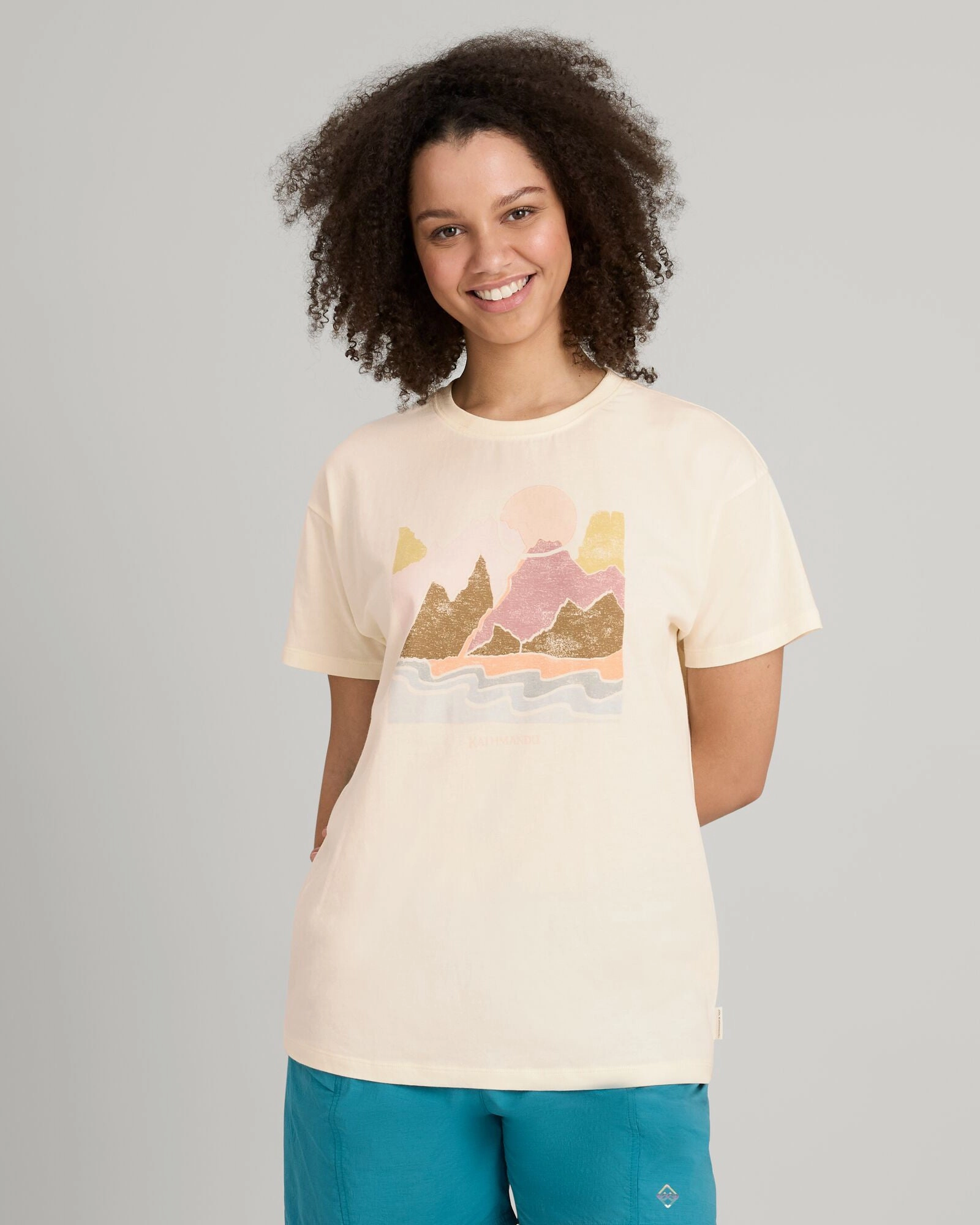 Women'S Dawn Break Organic Cotton T-Shirt - Natural Exclusive Holiday Deal Grab It Fast