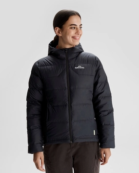 Mega Online Discount Big Price Drop Women'S Epiq Hooded Down Jacket - Black/Black