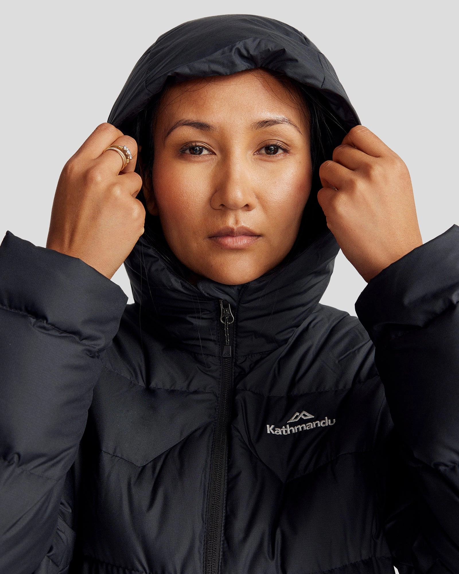 Grab Your Deal Today Limited Stock Deals Women'S Epiq Hooded Down Jacket - Black