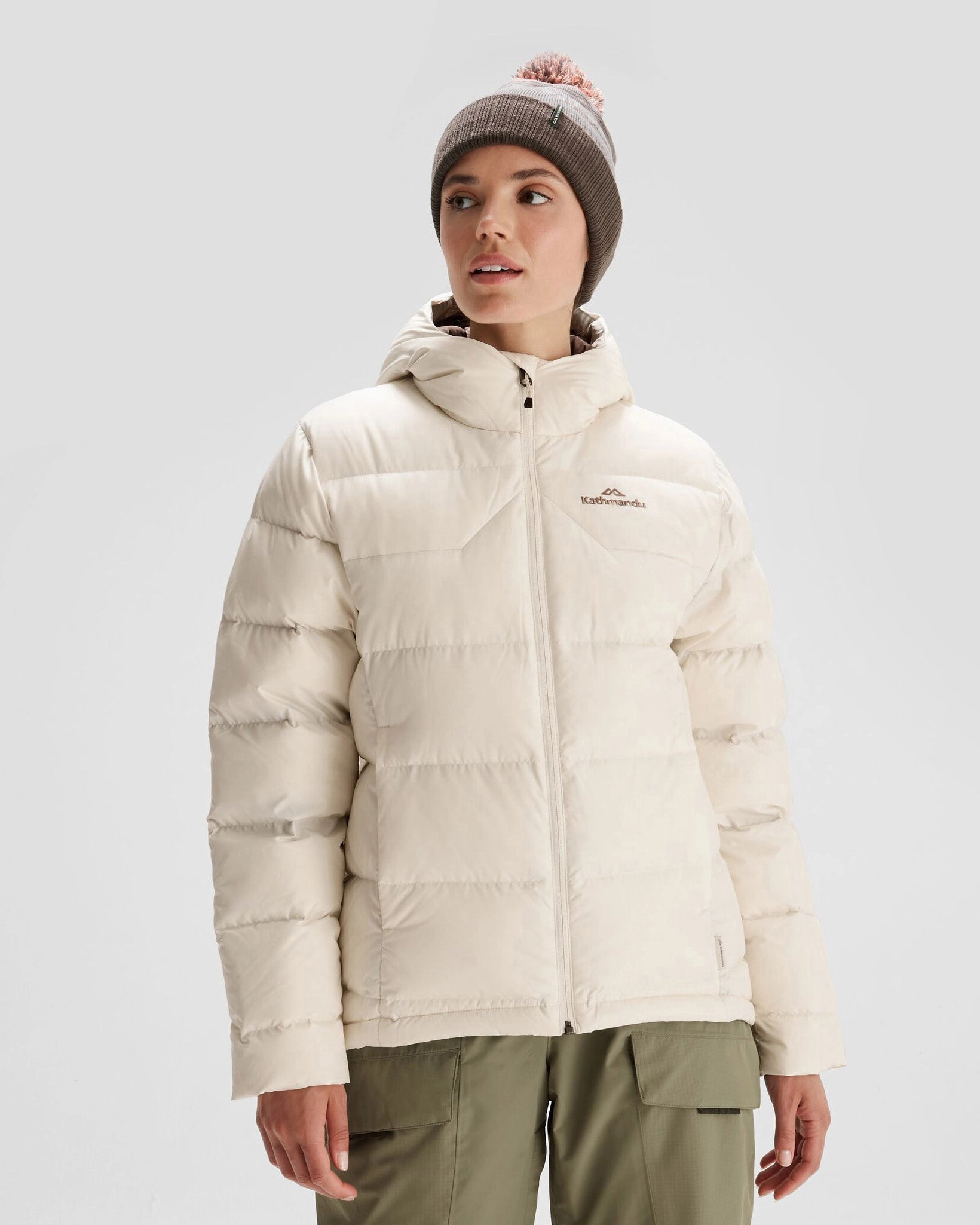 Women'S Epiq Hooded Down Jacket - Natural MustHave Deal