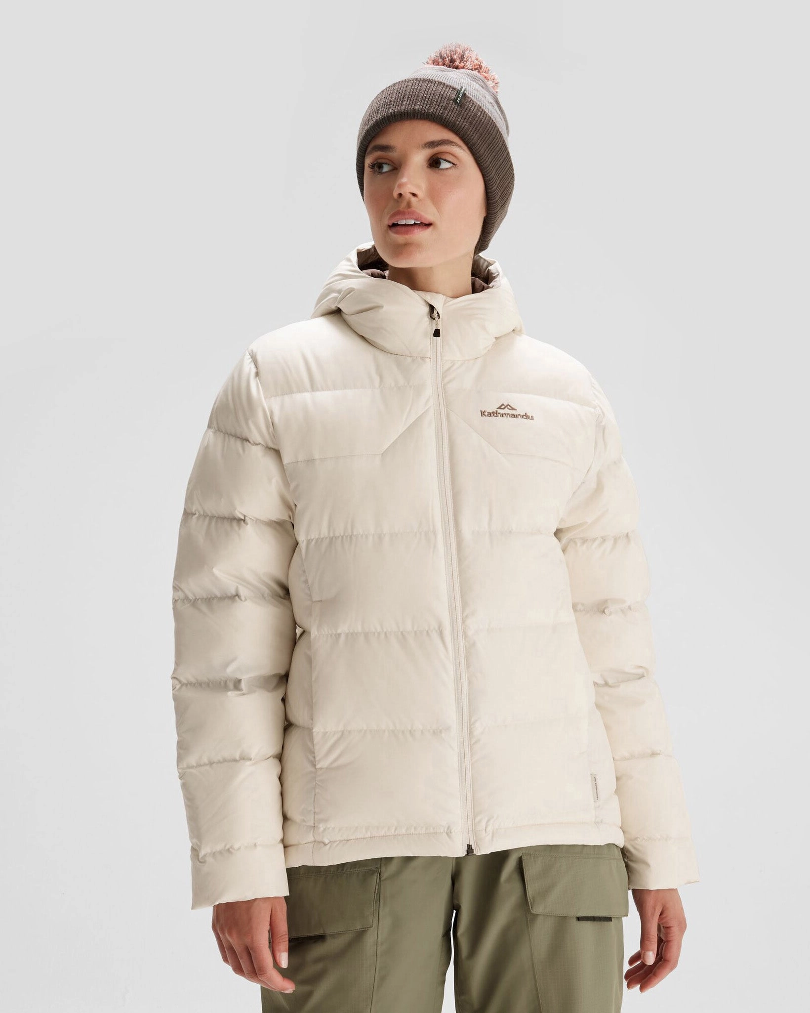 Women'S Epiq Hooded Down Jacket - Natural Clearance Event Special Online Offer