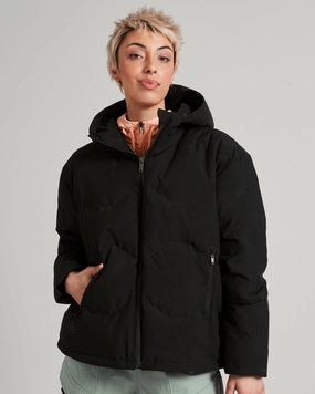 Women'S Frisco X Hooded Down Jacket - Black Todays Hot Savings Surprise Discount Today