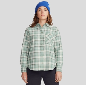 Todays Best Deal Women'S Fyfe L/S Shirt - Deep Forest Plaid
