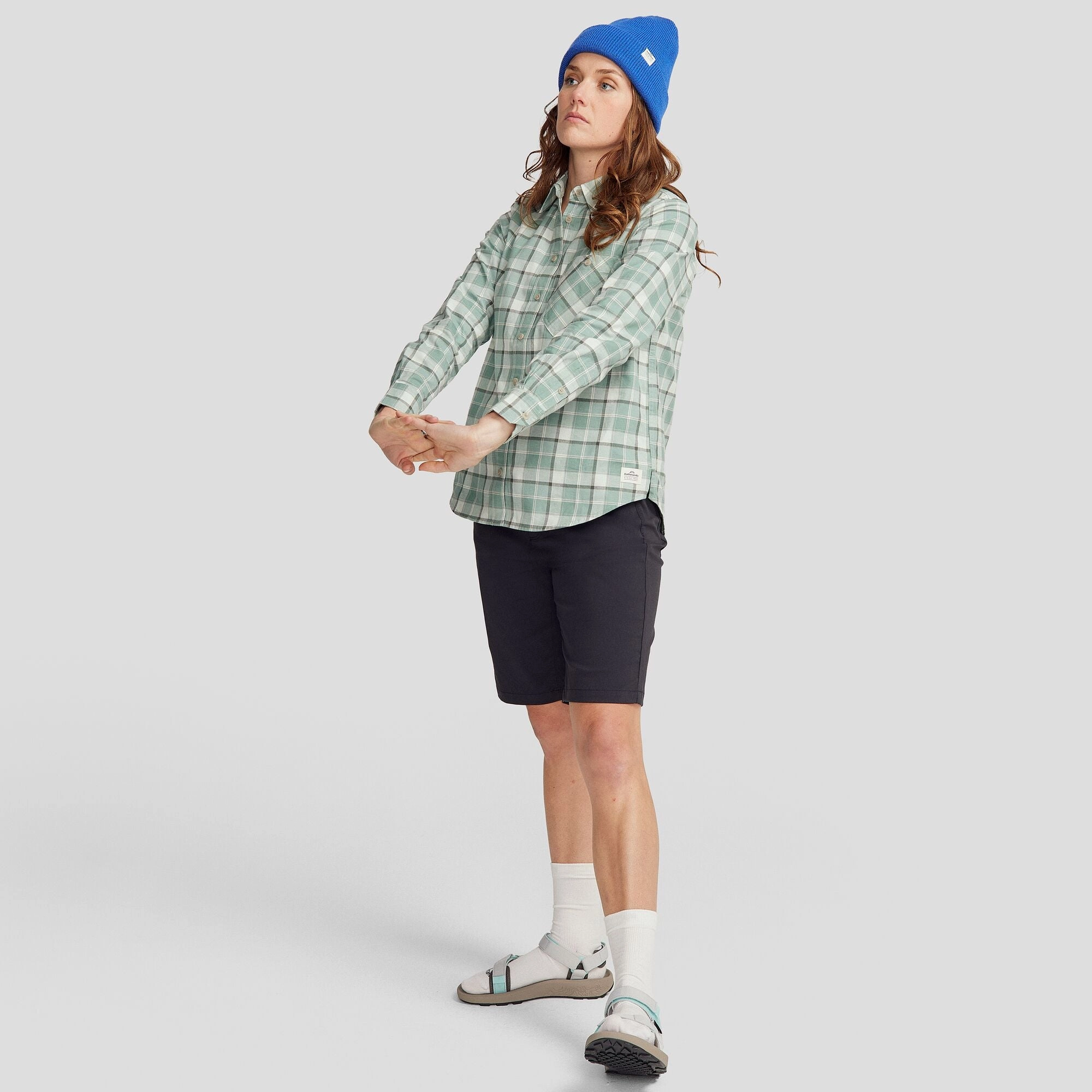 Women'S Fyfe L/S Shirt - Deep Forest Plaid Todays Special Savings
