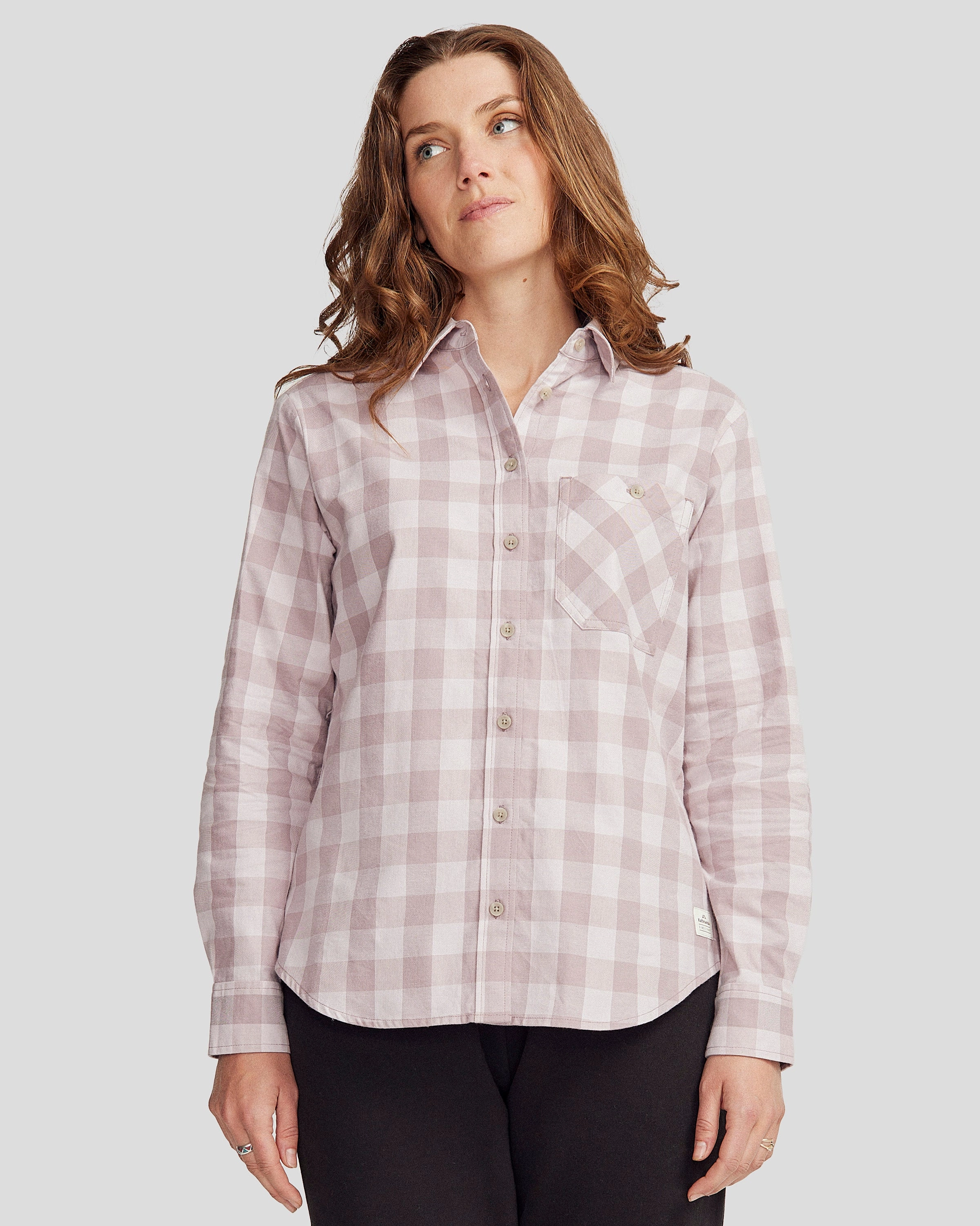 Women'S Fyfe L/S Shirt - Thistle Gingham Shop Grab Now Limited Time Steal
