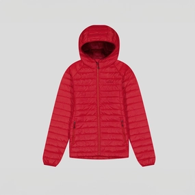 Limited Stock Deals Gift Sale Event Women'S Heli Down Hooded Jacket V3 - Spicy Chilli Pepper