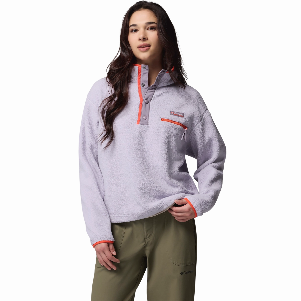 Steal Todays Offer Save More Now Women'S Helvetia Ii Cropped 1/2 Snap Pullover