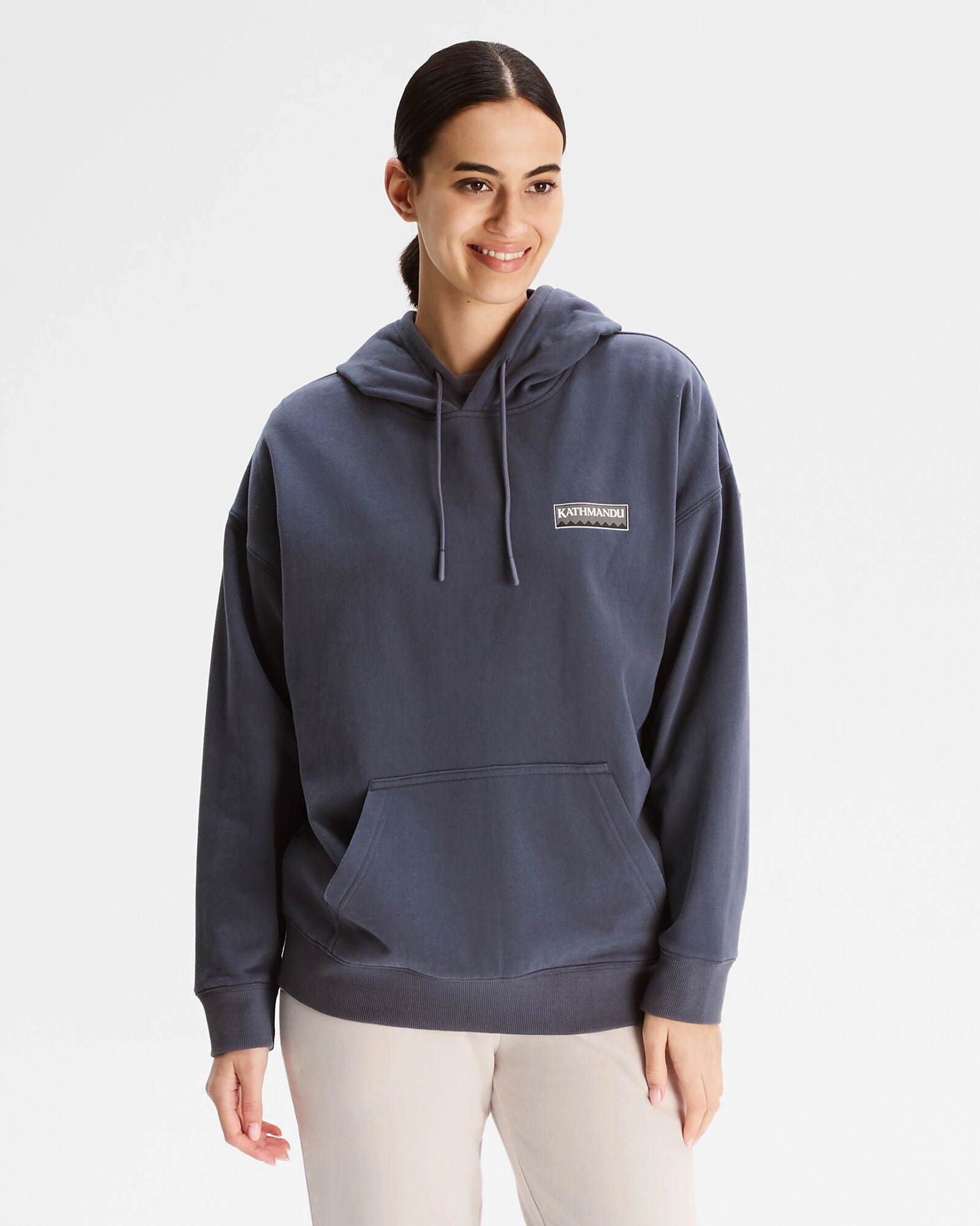 Steal Todays Offer Big Sale Today Women'S Heritage Logo Slouchy Lt Bb Hoodie - Mid Navy