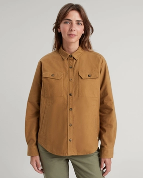 Women'S Huntly Moleskin Long Sleeve Shirt - Canvas Flash Sale Now