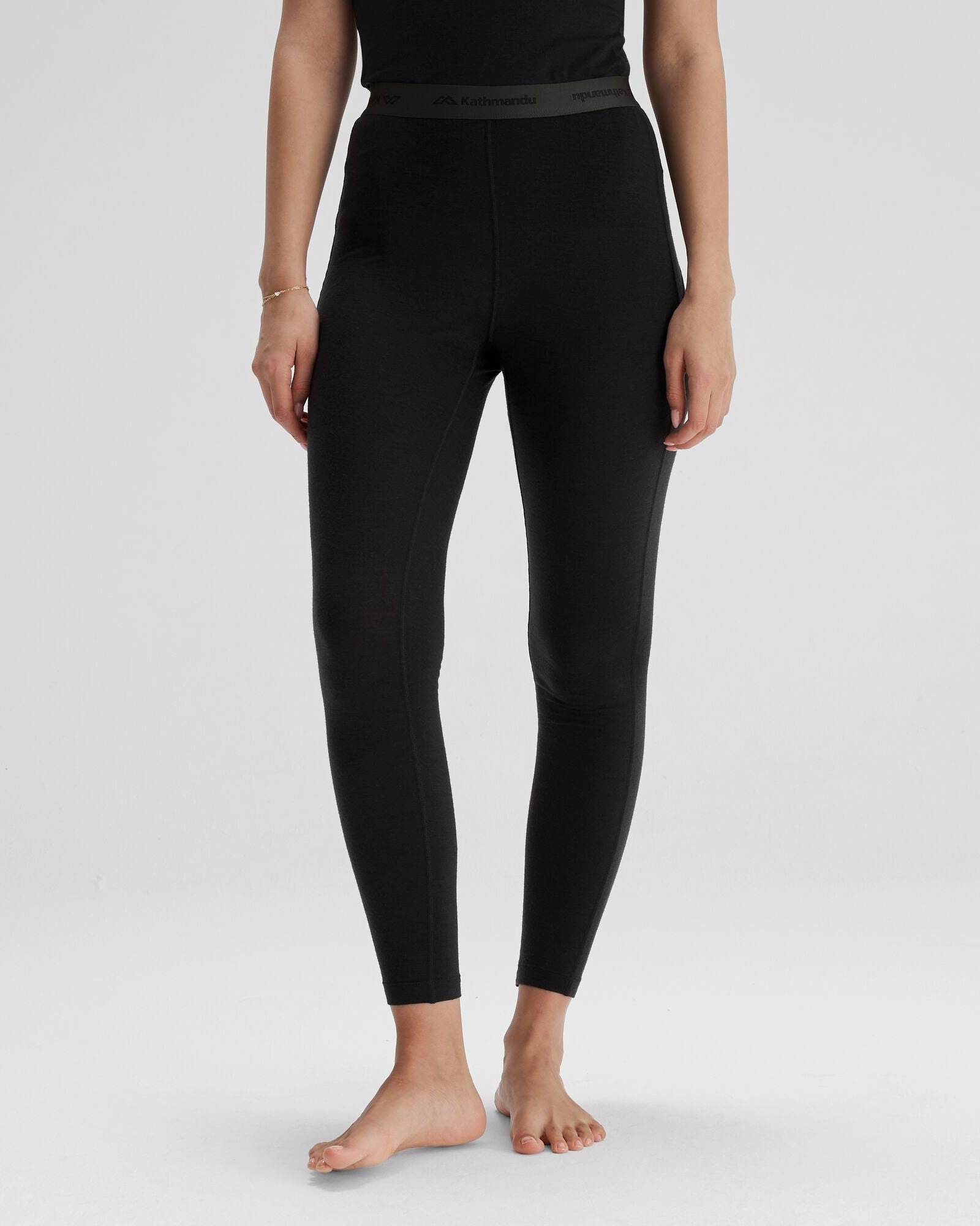 Surprise Offer Now Dont Miss This Deal Women'S K-Merino 125 Baselayer Leggings - Black Stingray