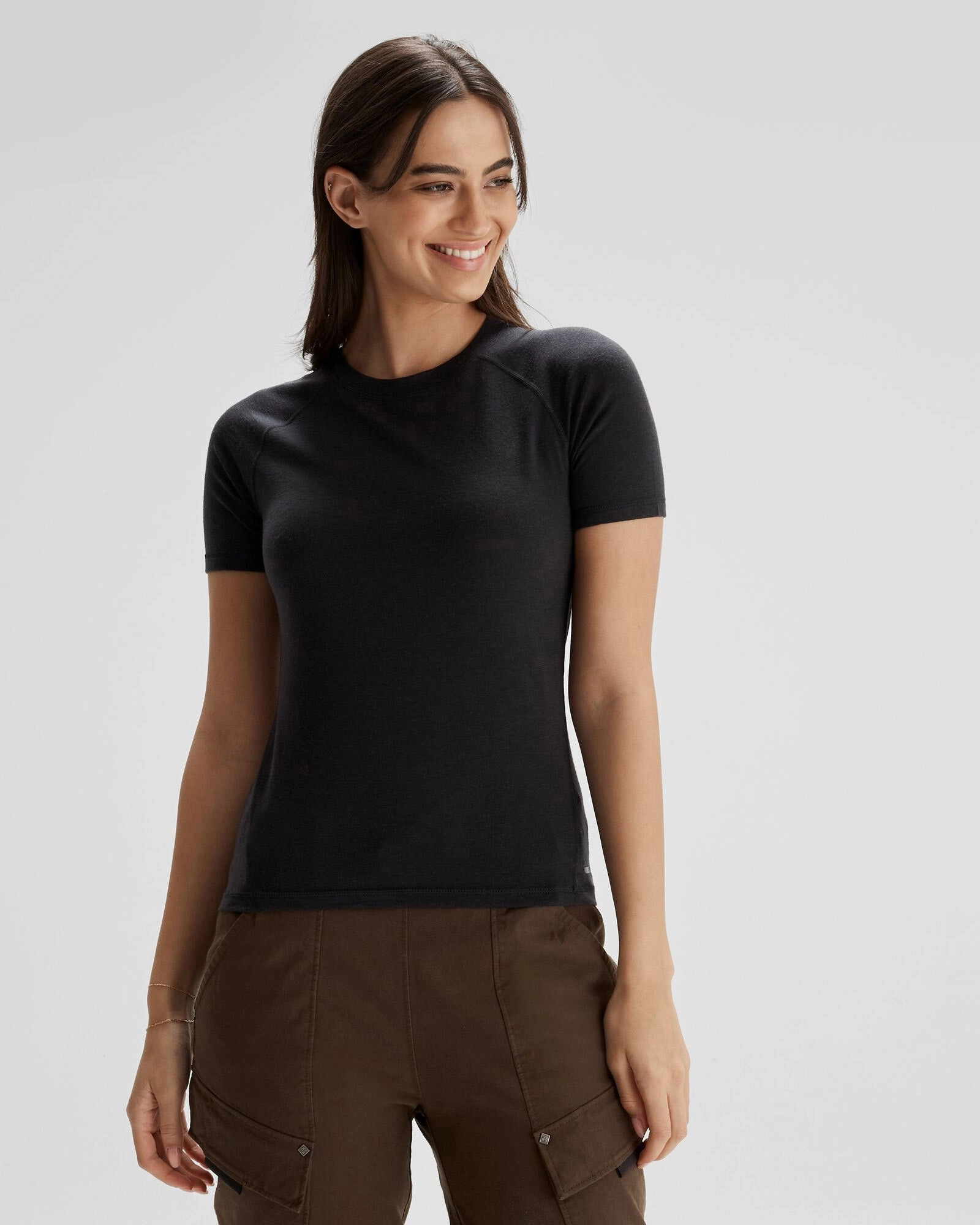 Women'S K-Merino 125 Baselayer T-Shirt - Black Stingray Save More Now Mega Sale Now