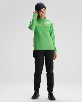 Dont Miss This Deal Women'S Kathmandu Logo Crew Sweater - Lizzard