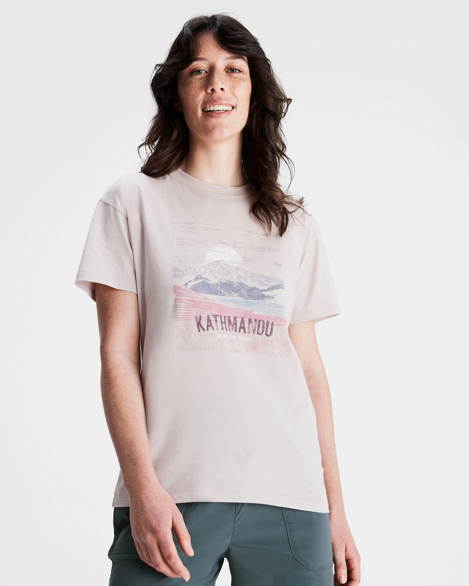 Limited Stock Alert Big Savings Event Women'S Mt Cook Organic Cotton T-Shirt - Dove