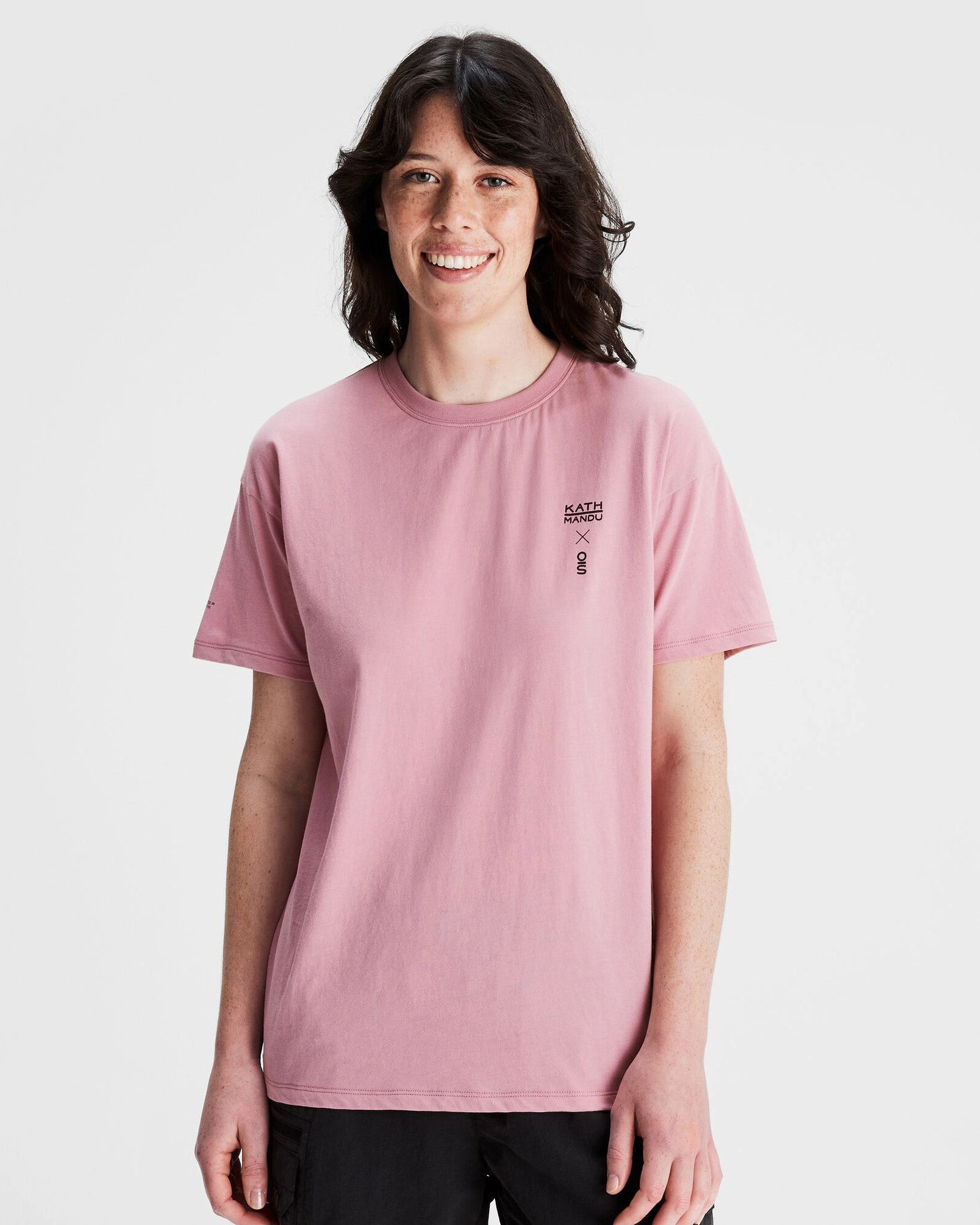 Women'S O.Smither Lines Organic Cotton T-Shirt - Orchid Clearance Event Today