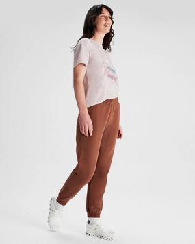 Instant Deal Today Women'S Ot Logo Slouchy Lt Bb Jogger Pants - Woodsy