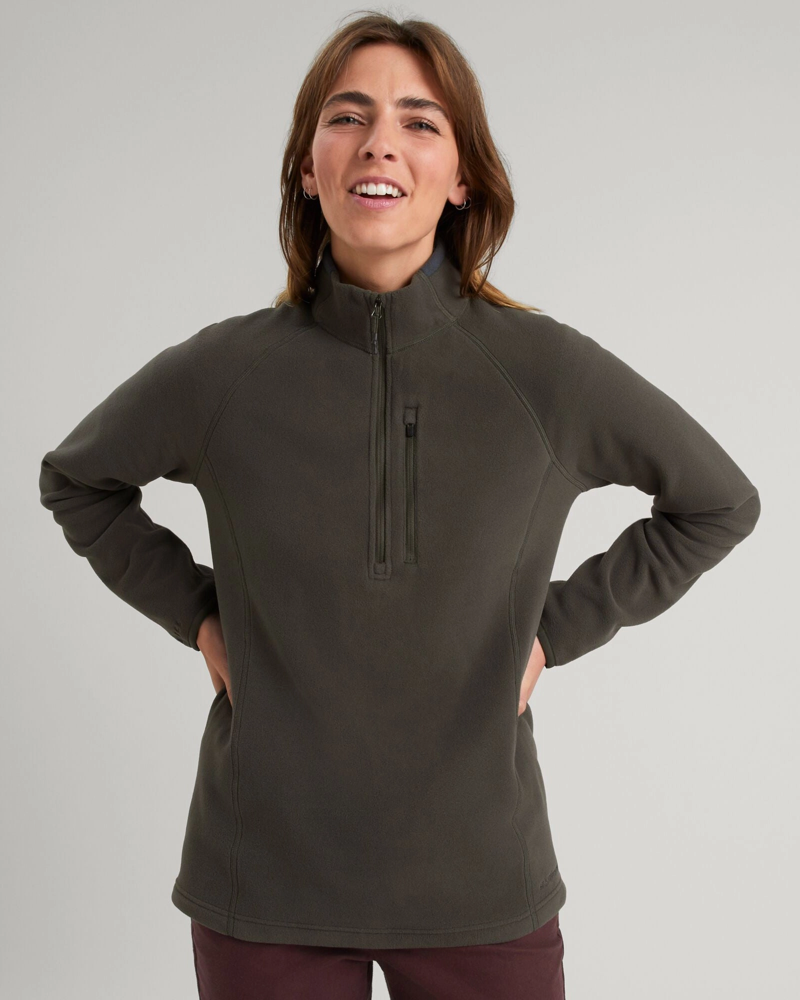 Dont Miss Big Savings Flash Offer Today Women'S Ridge 100 Primaloft Bio Pullover - Dark Moss