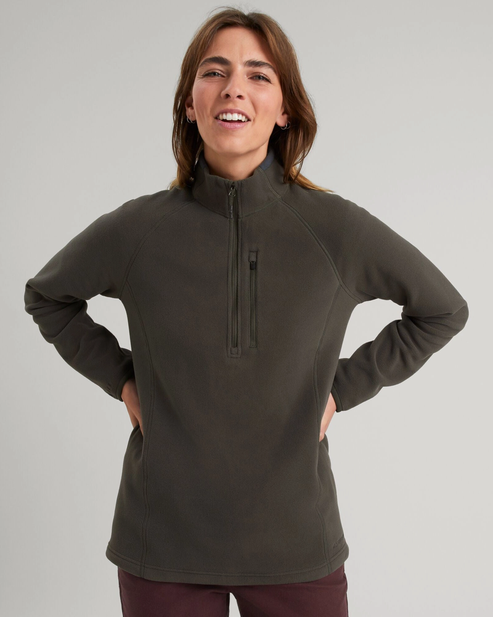 Hot Offer Ending Soon Women'S Ridge 100 Primaloft Bio Pullover - Dark Moss