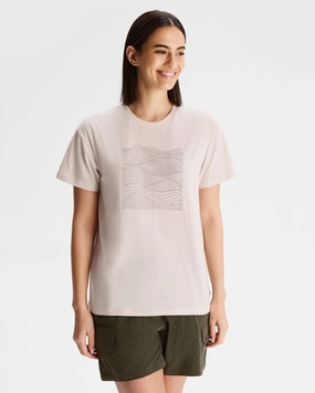 Last Chance Steal Women'S Ripple Organic Cotton T-Shirt - Shroom