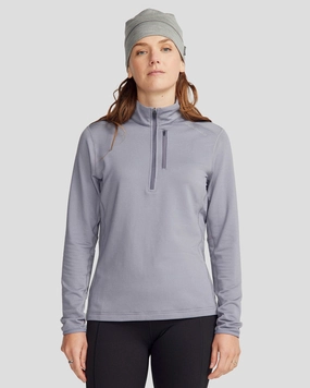 Shop Smart Deals Women'S Seeker Fleece  Zip Pullover - Dark Haze