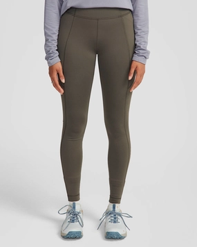 Women'S Seeker Winter Leggings - Dark Moss Shop Smart Save