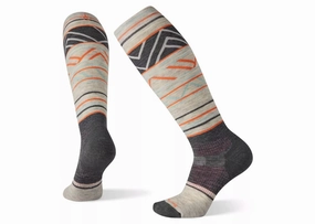 Exclusive Deal Inside Hot Sale Alert Women'S Snow Targeted Cushion Pattern Over The Calf Socks