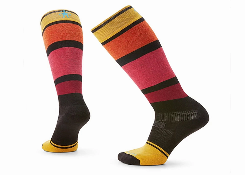 Clearance Blowout Hot Discount Deal Women'S Snow Targeted Cushion Pattern Over The Calf Socks
