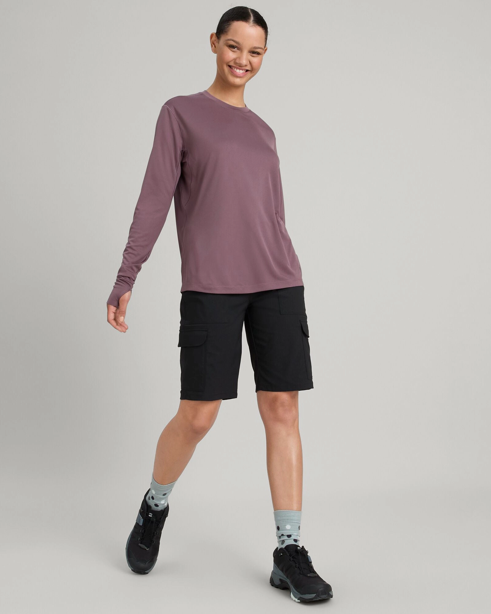 Women'S Sun-Stopper Long Sleeve Top - Storm Cloud Deal Frenzy Today