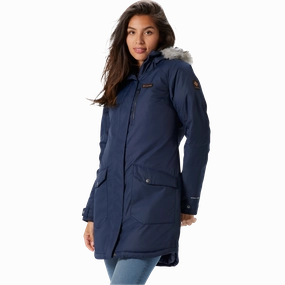 Shop Save Big Women'S Suttle Mountain Long Insulated Jacket