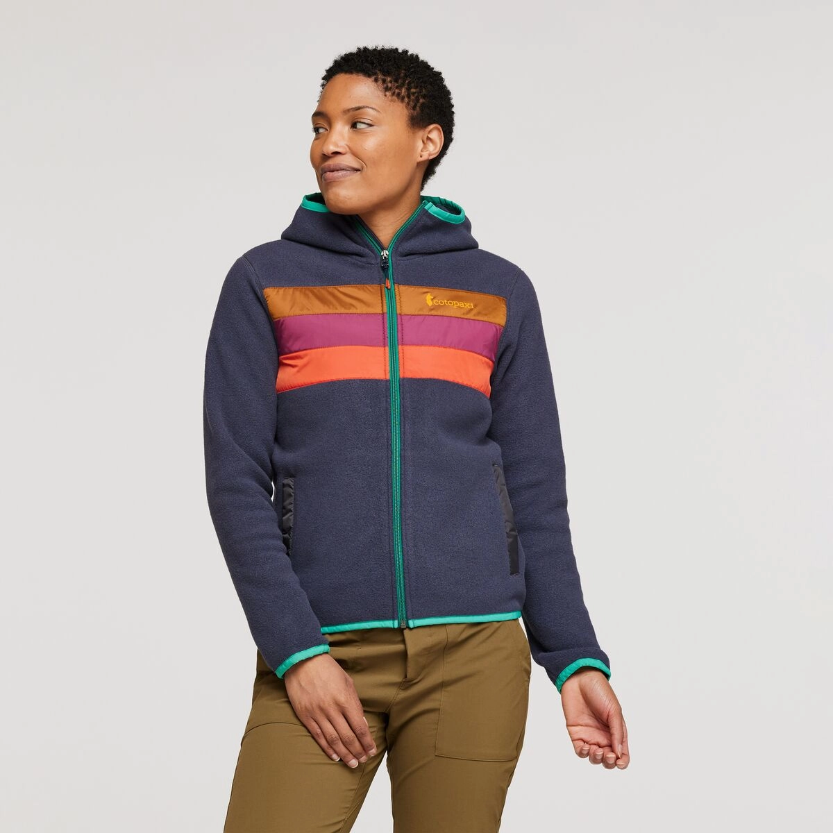 New Arrival Discount Mega Discount Event Women'S Teca Fleece Hooded Half-Zip Jacket