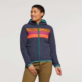 Limited Time Discount Mega Savings Now Women'S Teca Fleece Hooded Half-Zip Jacket