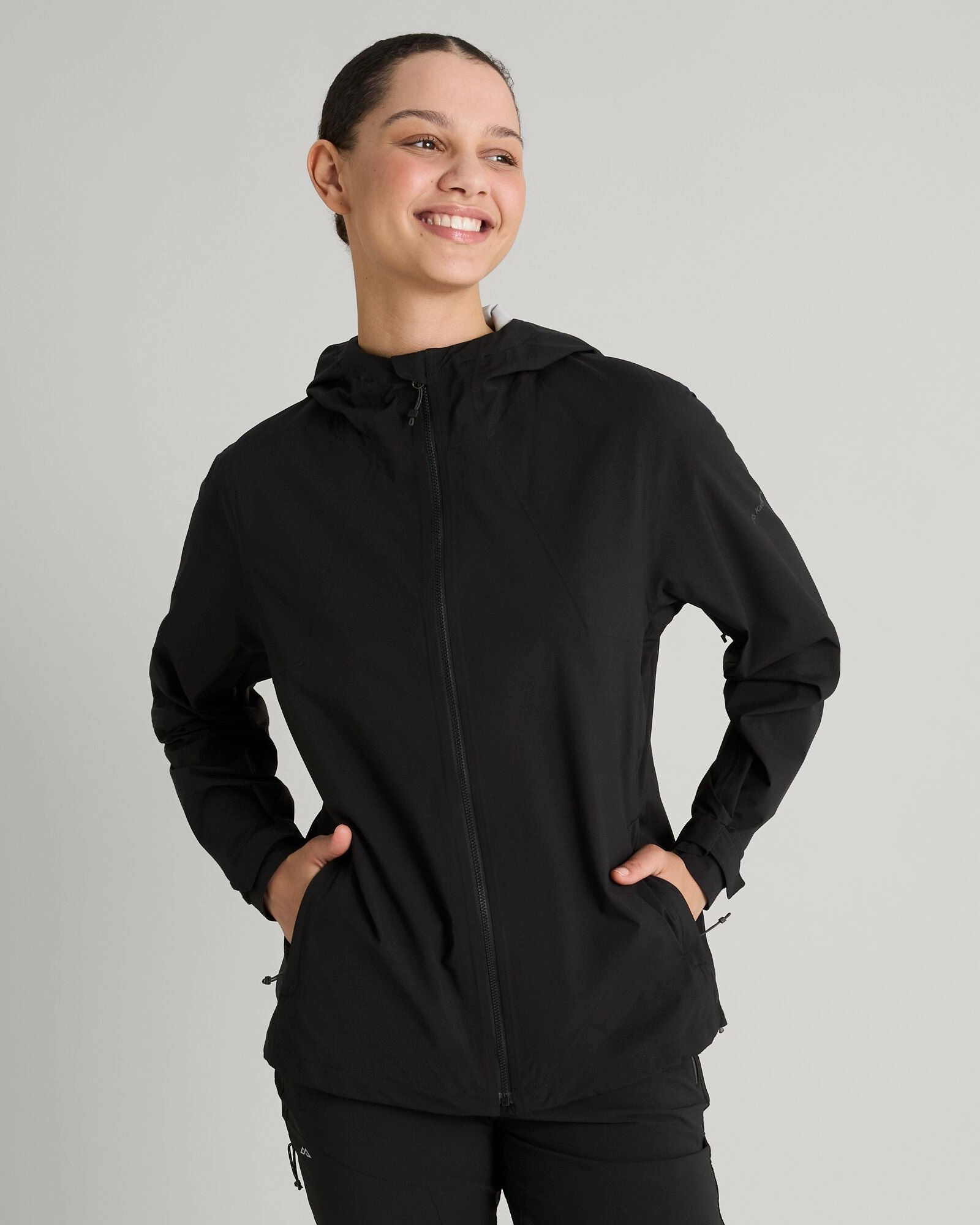 Grab Todays Deal Women'S Trailhead Stretch 2.5-Layer Rain Jacket - Black Stingray