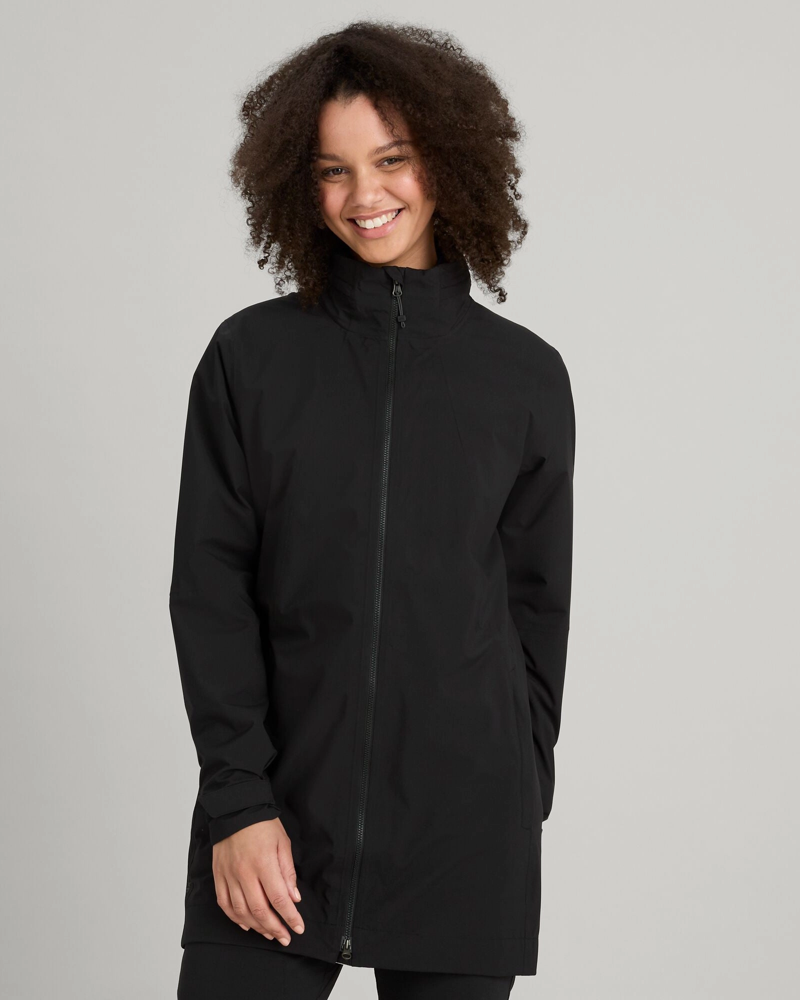 Women'S Trailhead Stretch 2.5-Layer Rain Parka - Black Stingray Flash Discount Today