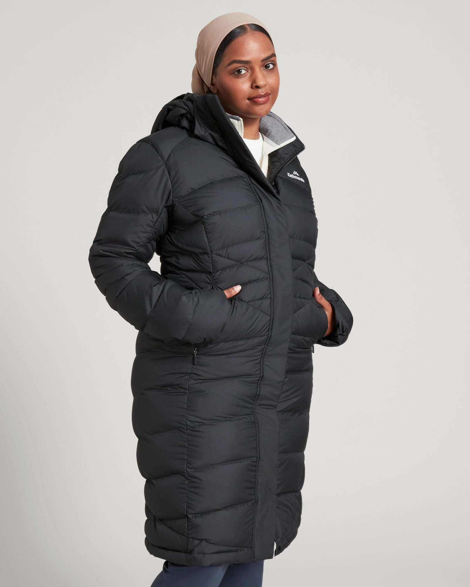 Women'S Winterburn Down Parka Jacket - Black Gift Ideas Galore