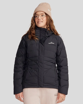 Women'S Winterburn Hooded Down Jacket - Black Deal of the Day MustShop Sale