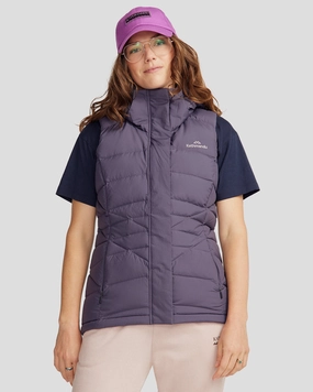 Women'S Winterburn Hooded Down Vest - Orbit Clearance Blowout