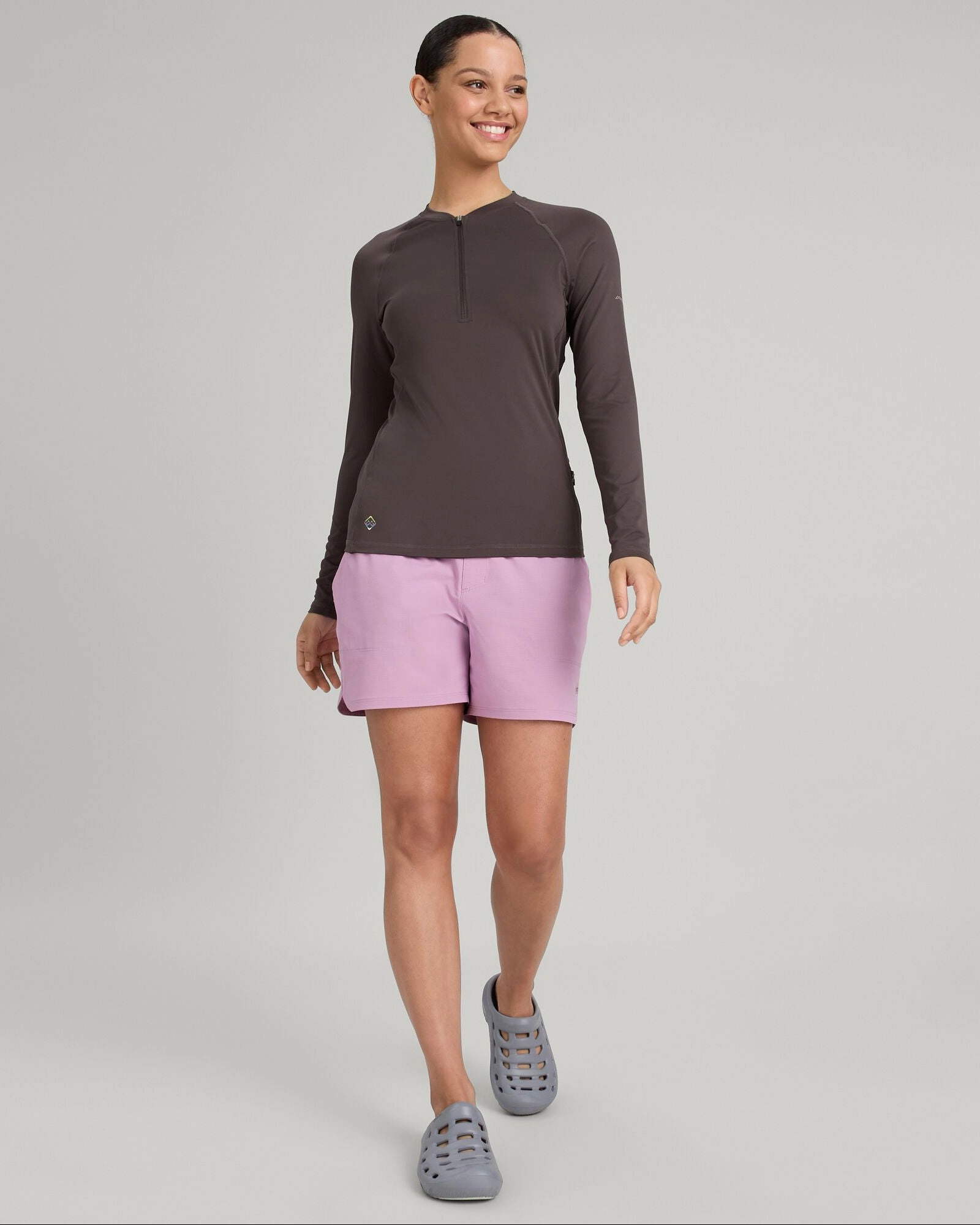 Mega Sale Now Exclusive Online Discount Wtr-Seeker Women'S Splash Long Sleeve Top - Dark Quartz