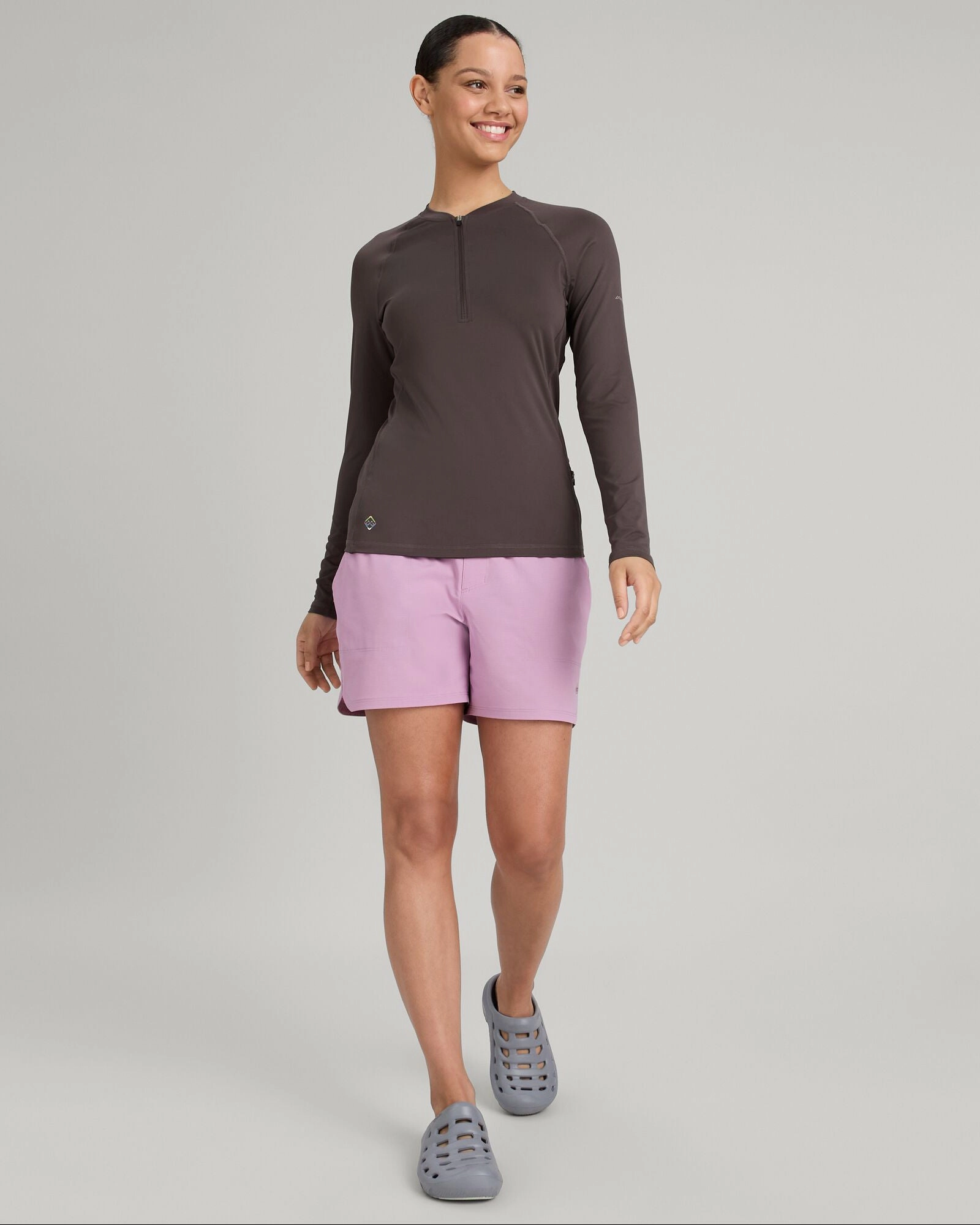 Best Seller Deal Wtr-Seeker Women'S Splash Long Sleeve Top - Dark Quartz