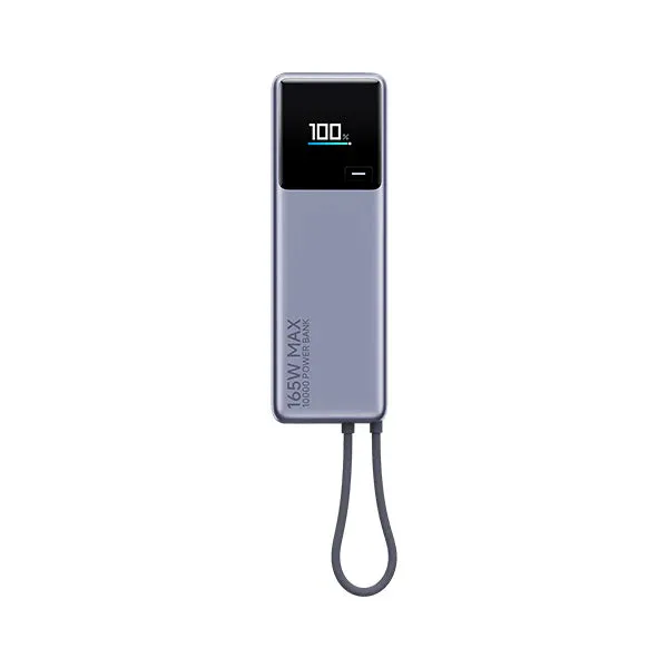 Steal the Deal Now Grab It Before Gone Xiaomi 165W Power Bank 10000Mah (Integrated Cable)